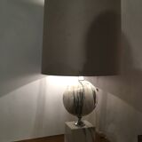 Marble barber lamp from the 70s