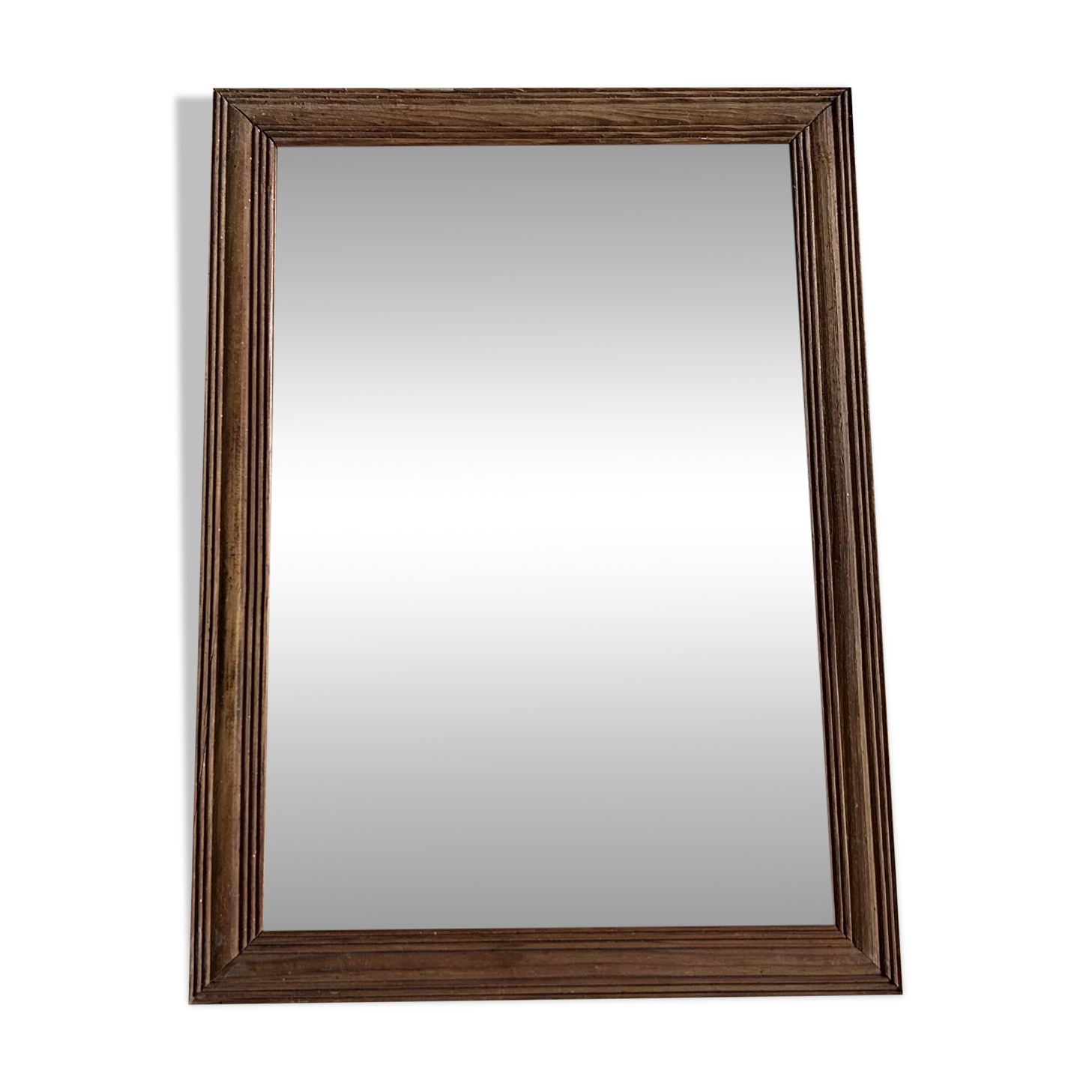 Antique speckled mirror 28x40cm