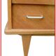 Commode vintage pieds fuselés 1970
