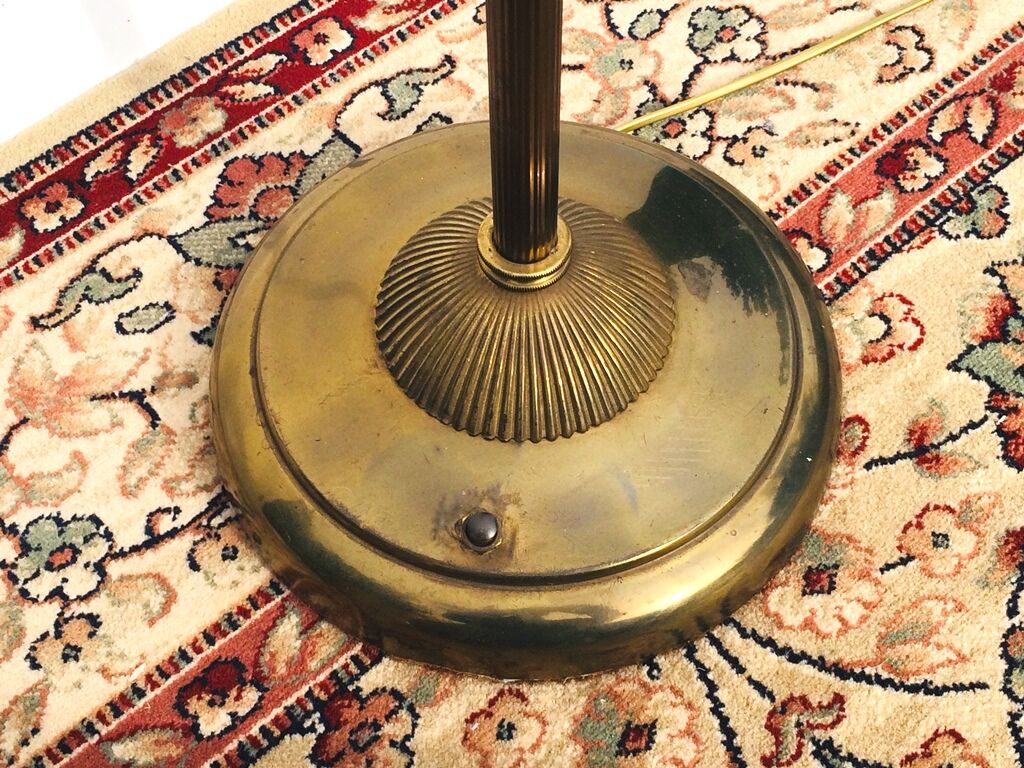 Neoclassical floor lamp 50s Hollywood Regency * Vintage *