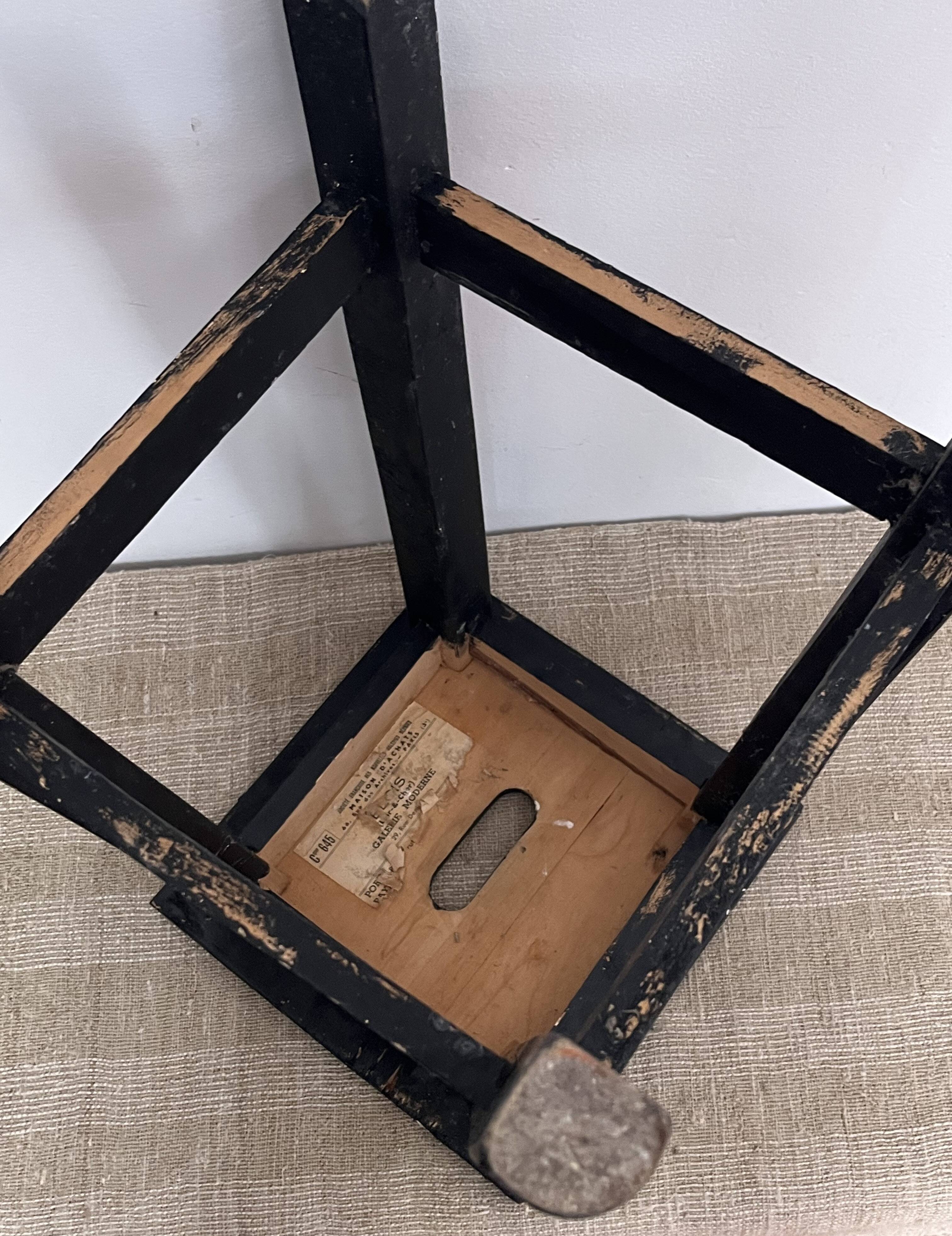 Old workshop stool