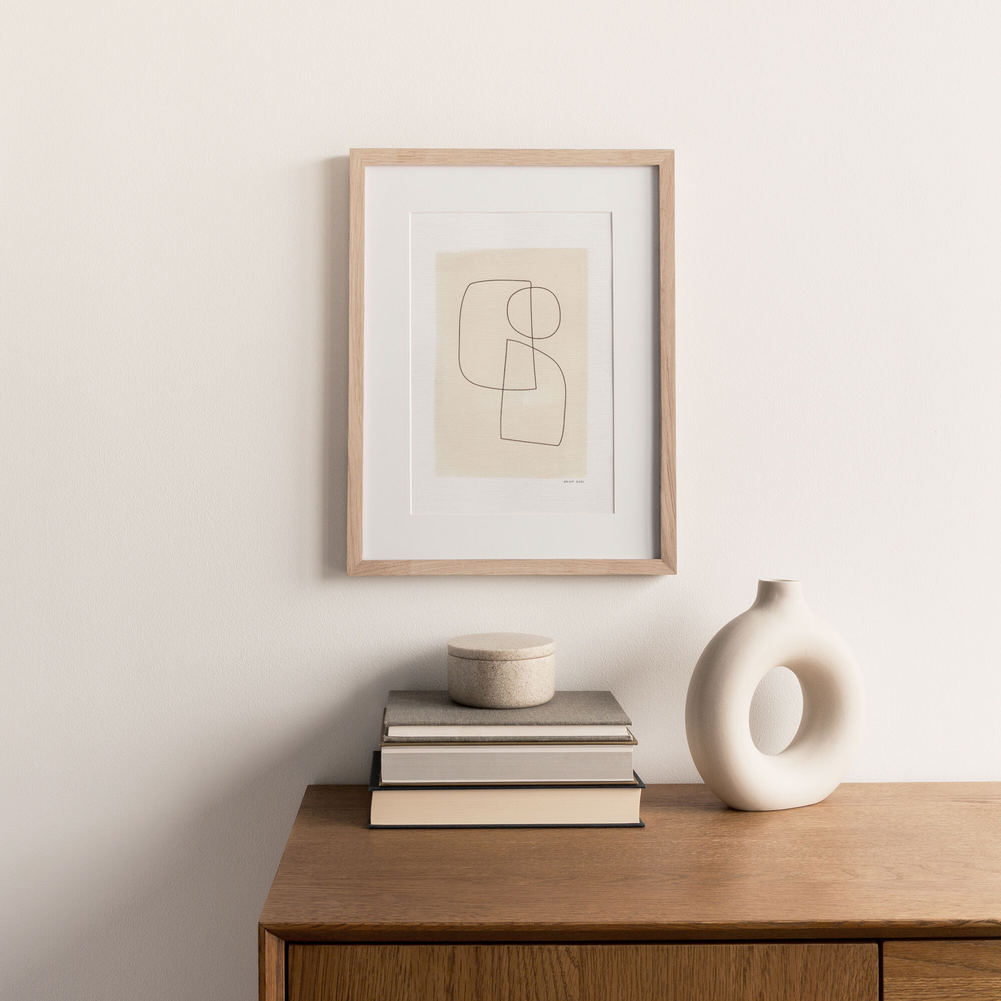 Painting and illustration on paper • T515 • signed Eawy