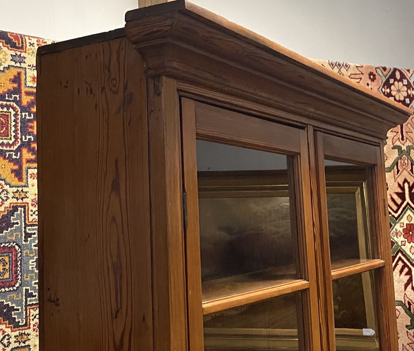 Buffet 2 English body early 20th in pitch pine