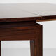 Midcentury Danish dining table in rosewood by Bramin 1960s