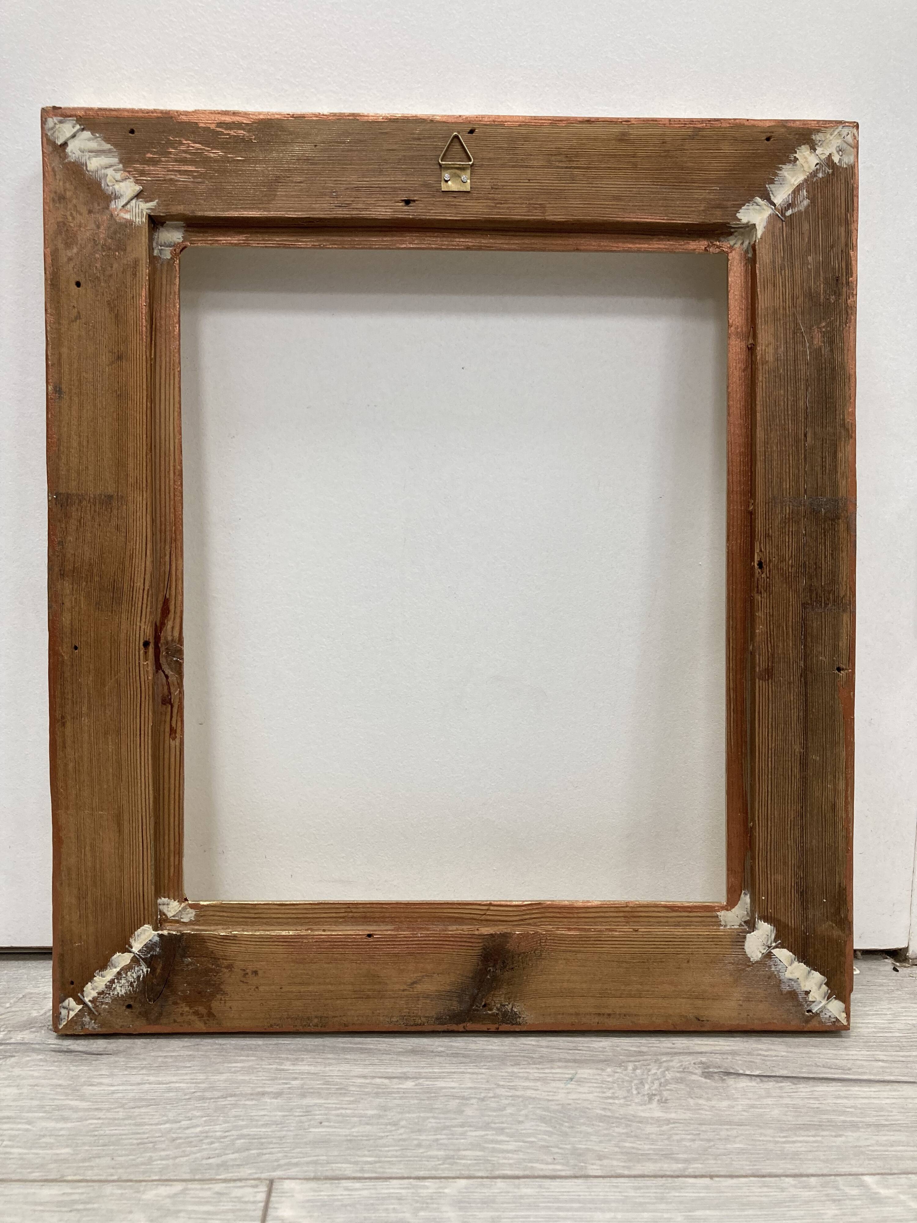 Louis XV style golden frame