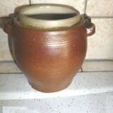 Old small terracotta pot