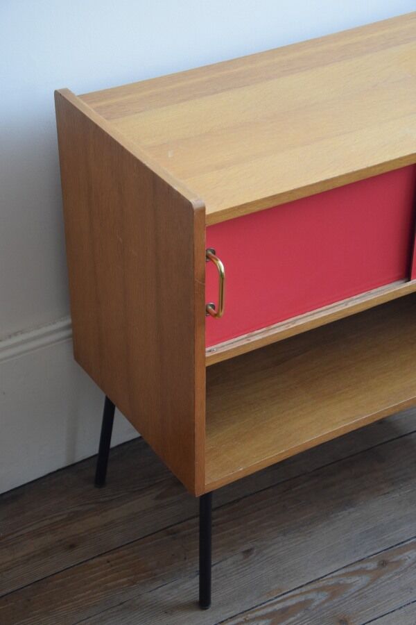 Enfilade furniture entrance TV 50-60 vintage design