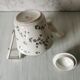 Porcelain barbel tea set Limoges Guérin