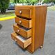 Chiffonnier vintage art deco chest of drawers 1950