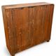 Petite bibliothèque en bois vintage / Étagère ouverte