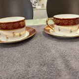 Cups and saucers