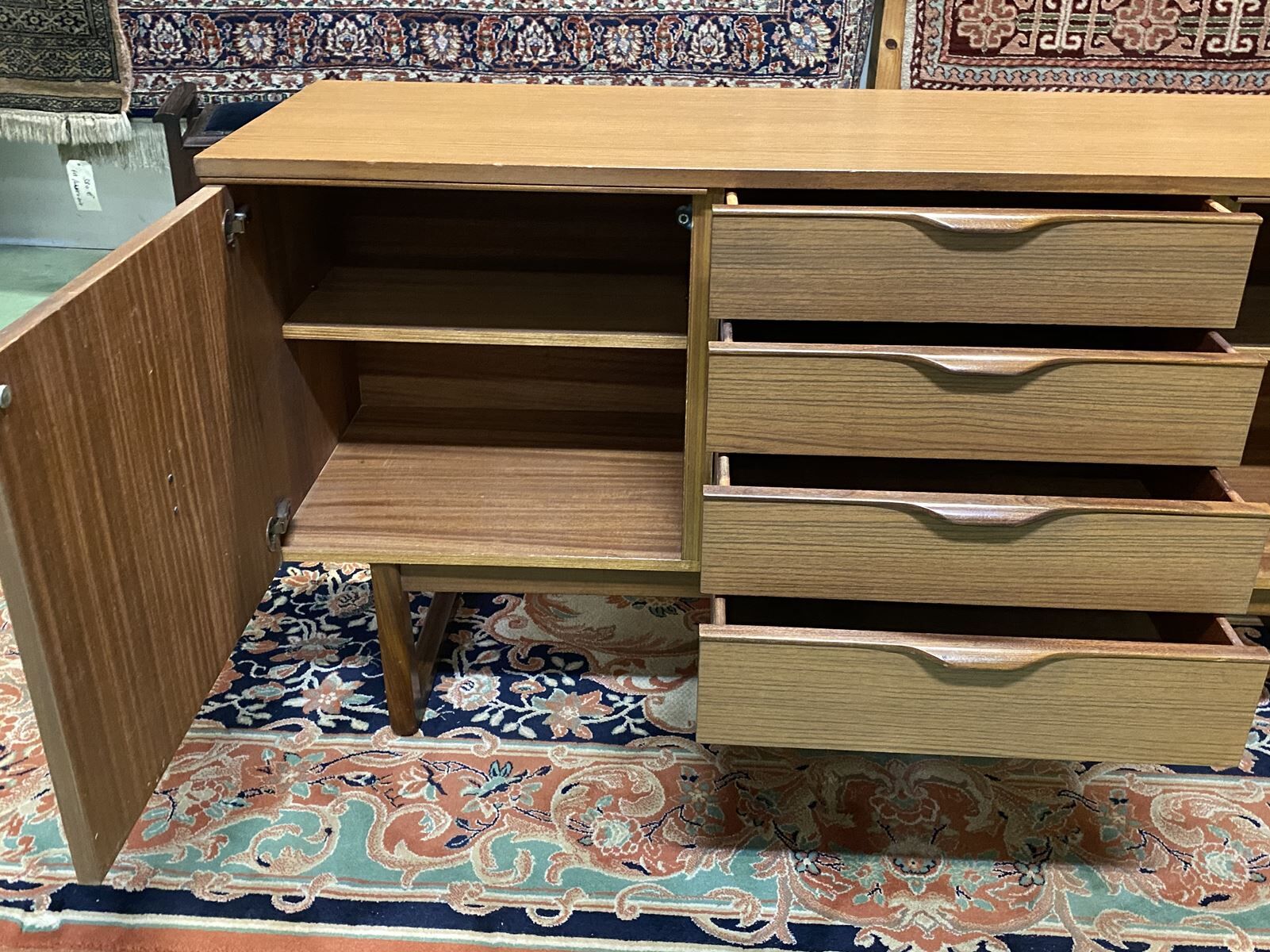 Teak veneer - from the 70s
