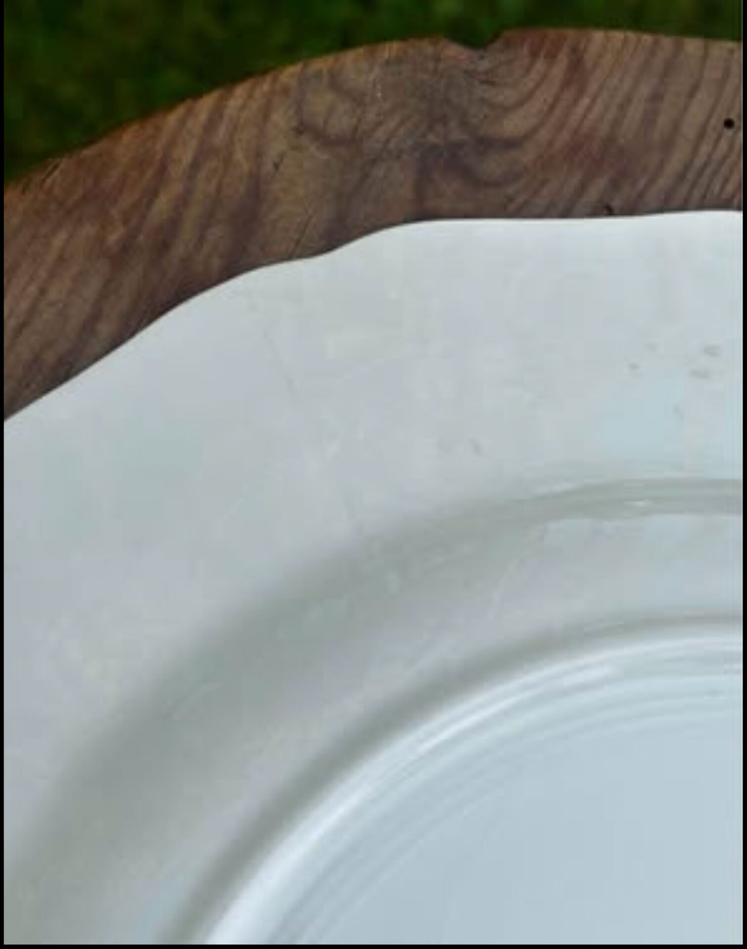 Ensemble de deux assiettes plates anciennes Sarreguemines Aubusson