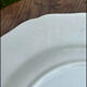 Ensemble de deux assiettes plates anciennes Sarreguemines Aubusson