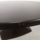 Round coffee table vintage tulip foot