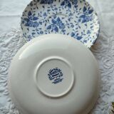 Set of 2 Royal Tudor dessert plates Bouquet model