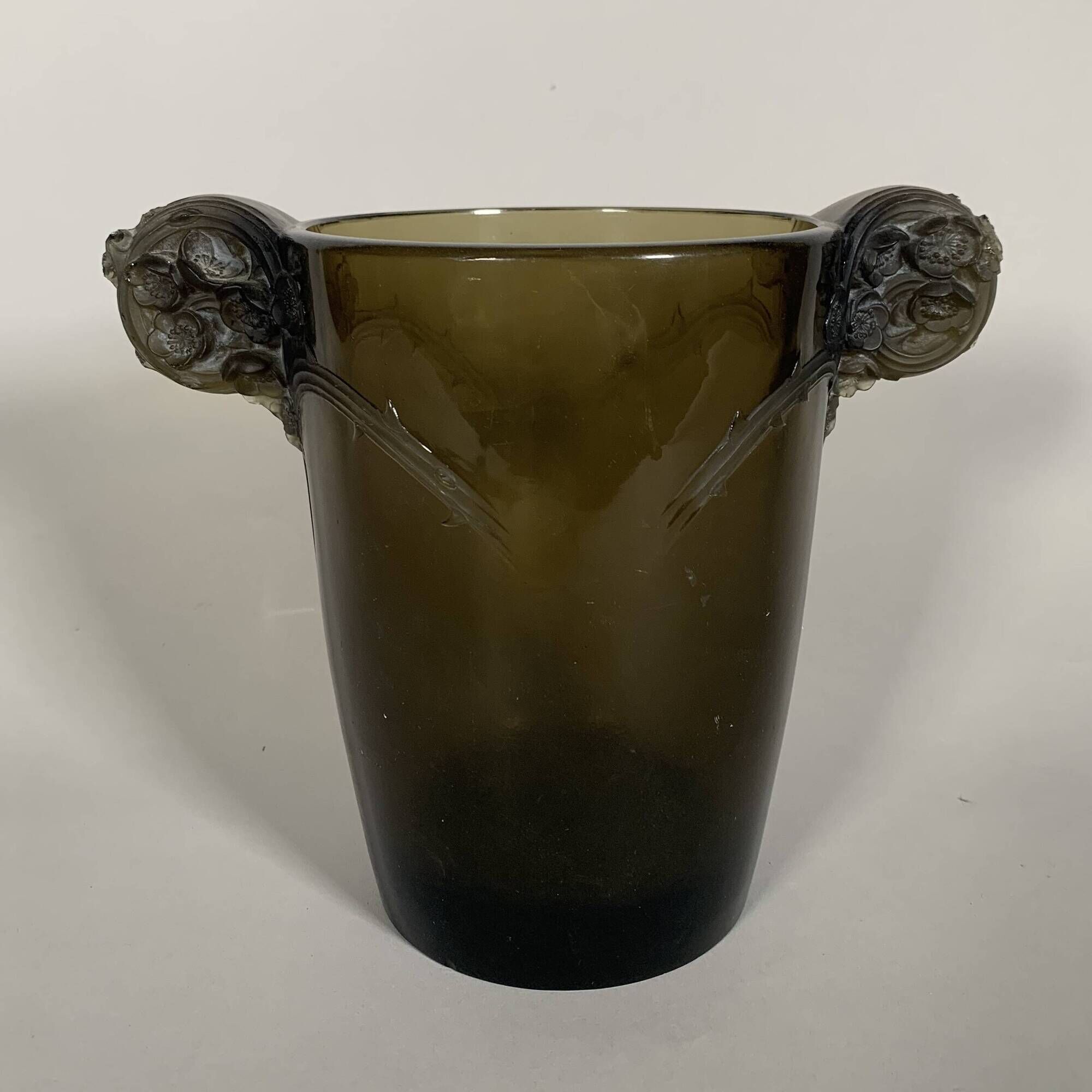 René Lalique (1860-1940) Vase "chamarande" (1926) Art Deco 20th Century