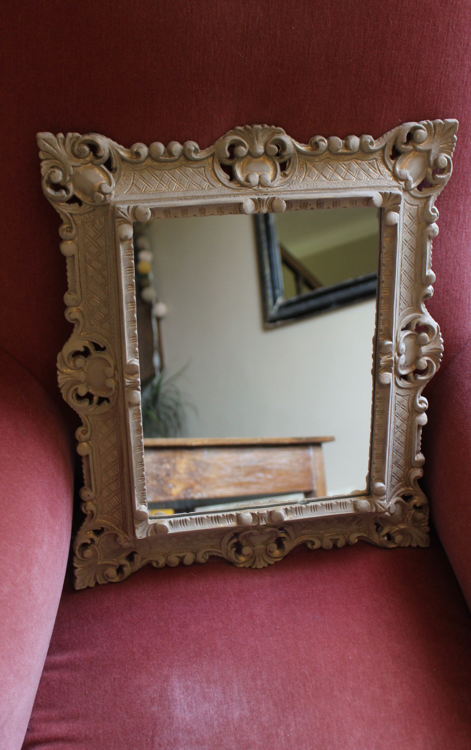 Baroque gilded mirror