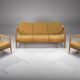 Mid-Century Lounge Chairs and 3-Seater Sofa by Walter Knoll Antimott, 1960