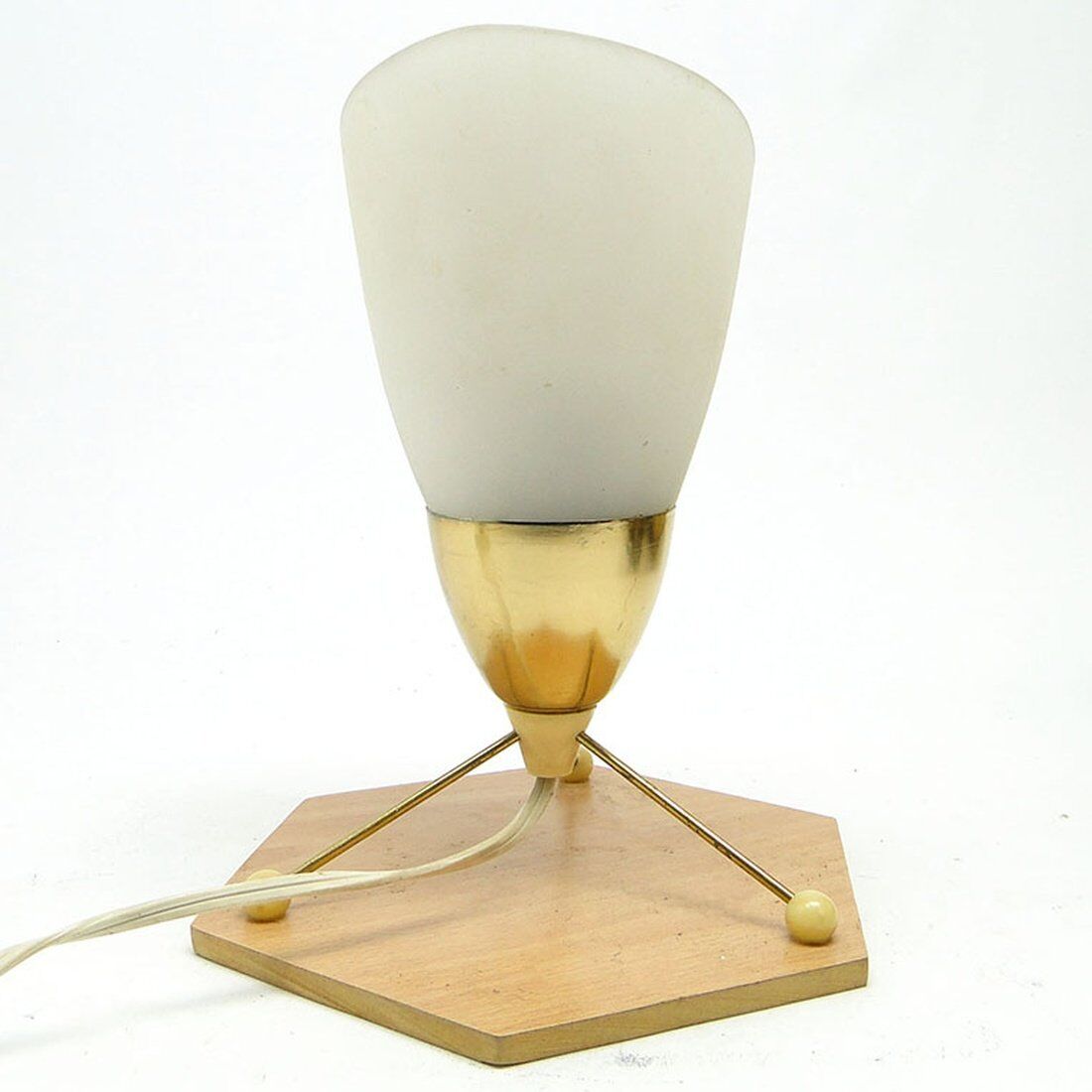 Czechoslovakian Pop Art Bedside Lamp, 1960s