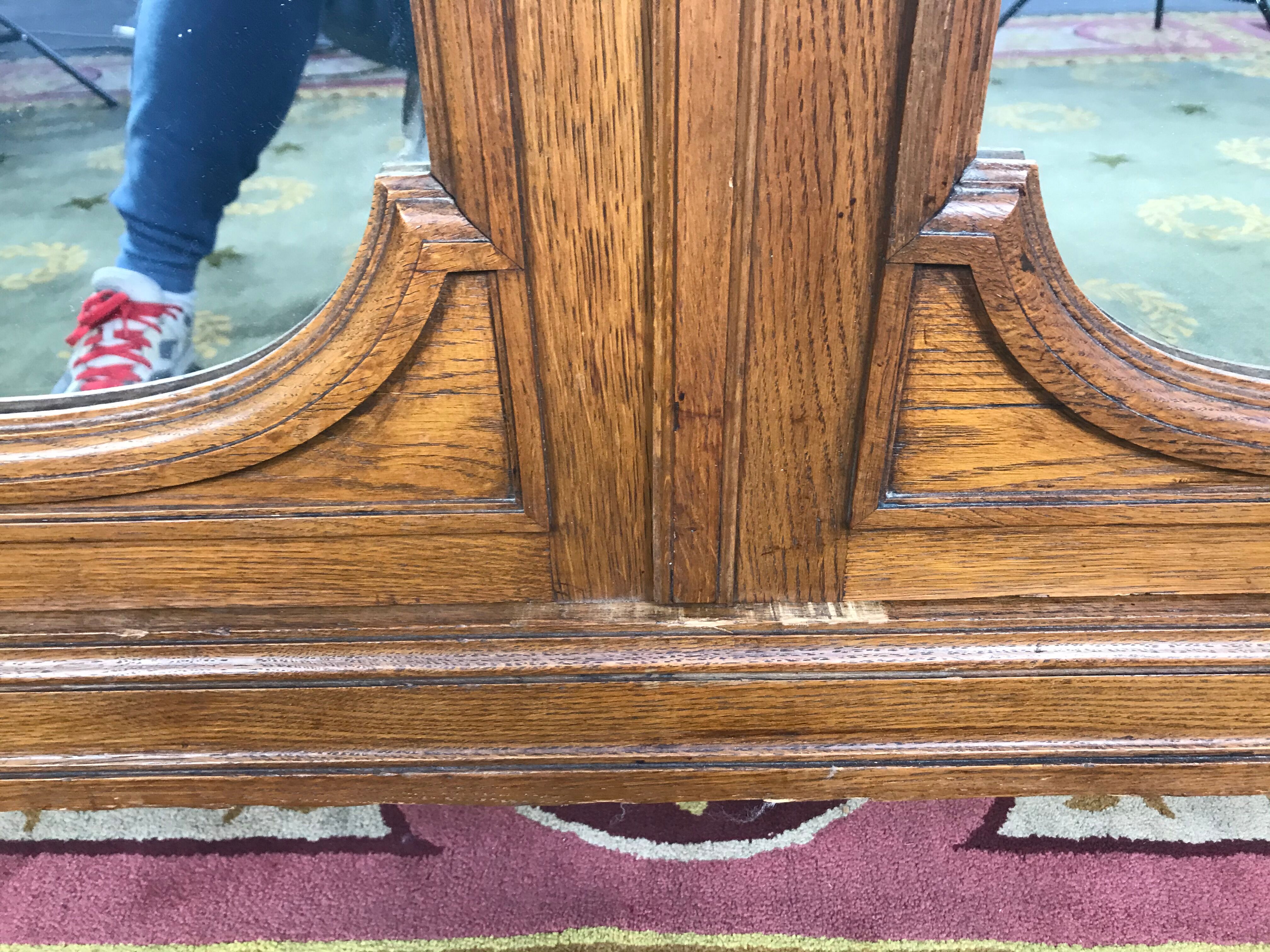 Solid oak ice room cabinet 1900