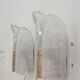 Wall sconces by Carl Fagerlund for Orrefors 1970s