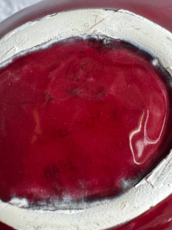 Ramequins en faïence de Charolles, années 70