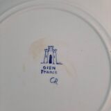 Assiette Gien décor Dionysos