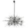 Chandelier "Metropolitan" Met Starburst by Grand J. & L. Lobmeyr, an extremely rare piece.