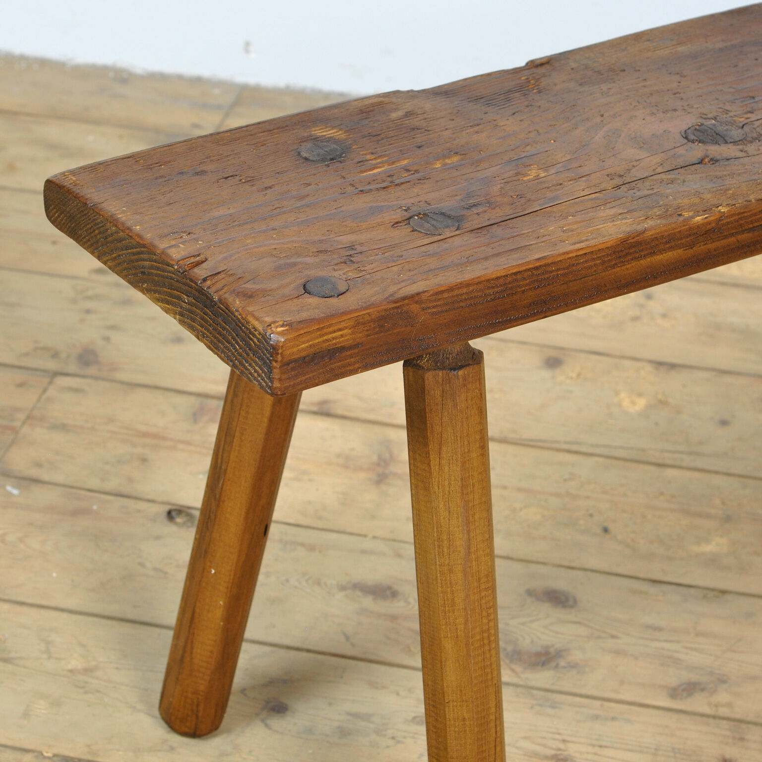 Vintage pine bench