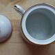 Vintage porcelain sugar from Limoges edged gold