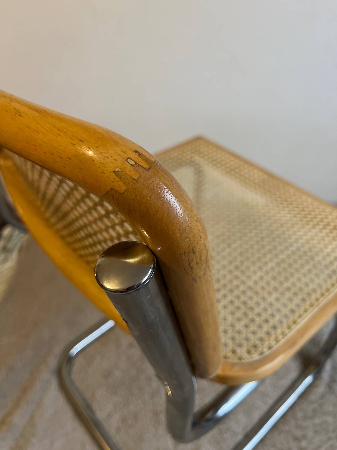 B32 Chair Marcel Breuer Italy