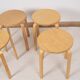 Ikea stools, frosta model, from the 90s. set of 4.
