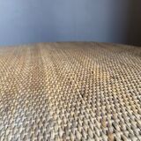 Rattan and bamboo table 60s