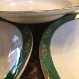 Assiettes creuses anciennes Digoin Sarreguemines