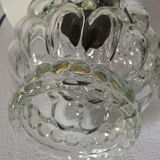 Pair of vintage bubble glass suspensions