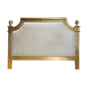 Headboard in gilded wood - origin: Le Ritz