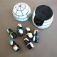 Igloo en bois et 6 petits pingouins