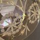 Vintage amber glass pendant – Verrerie de Vianne