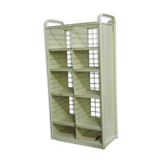 Vintage metal sorting furniture