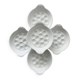 Plates - snail dishes in Reussy Porcelain