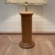Pair of large pine lamps 1960 "scandinavian design".