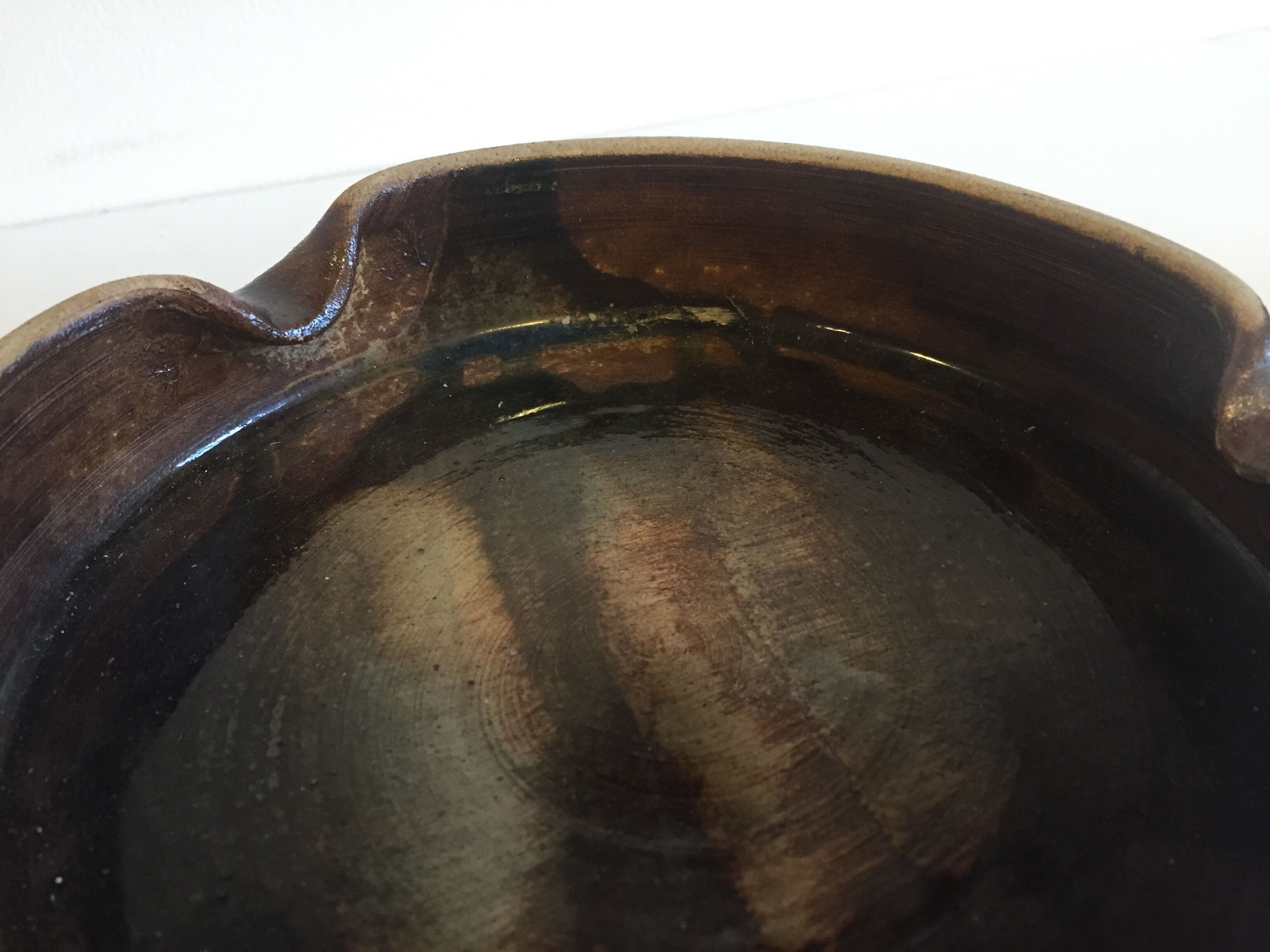 Vintage sandstone ashtray