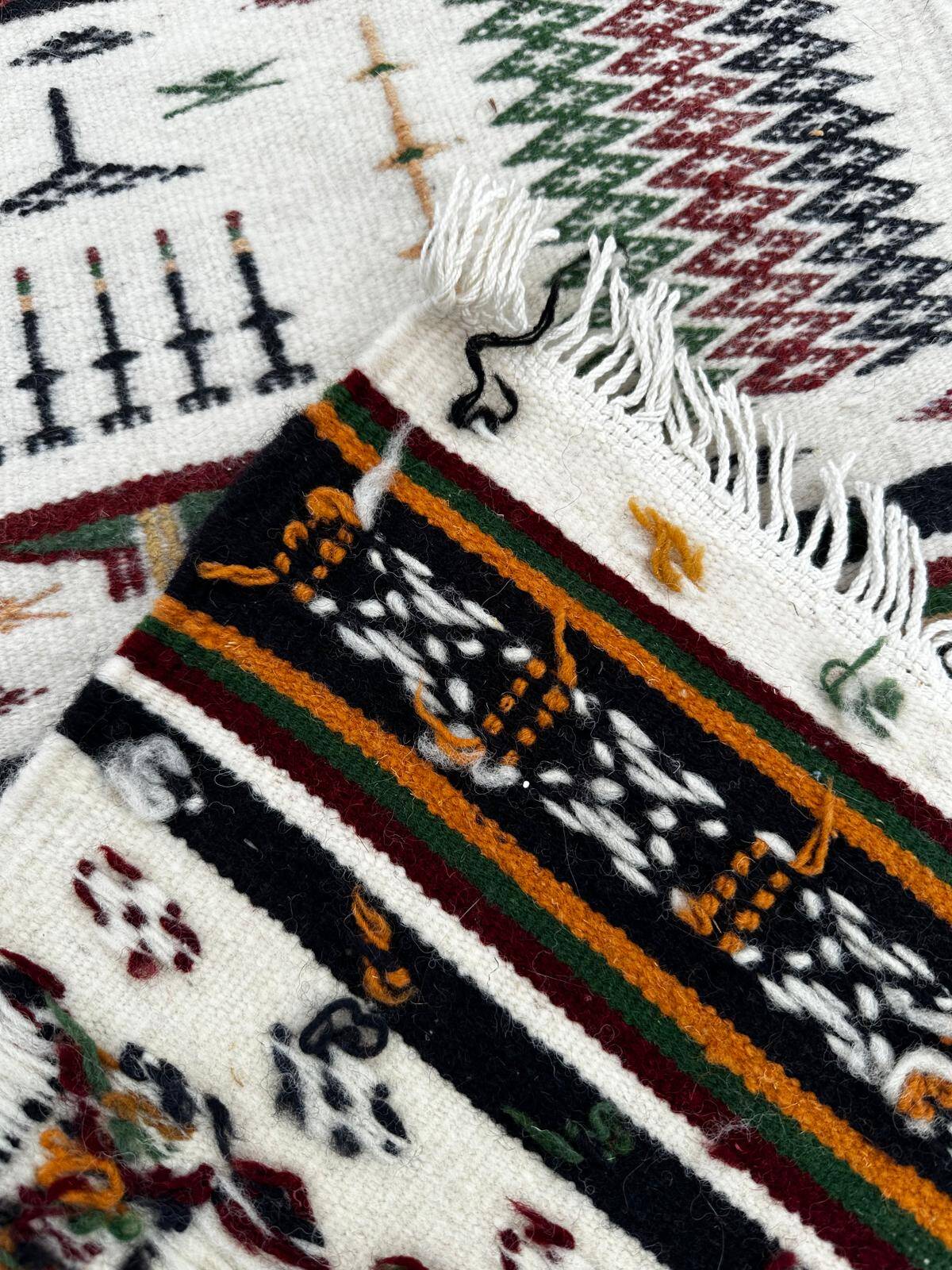 Handmade kilim rug 90cm x 50cm