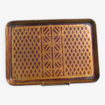 Vintage wooden tray