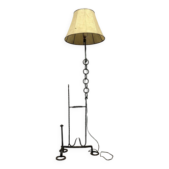 Franz West (after): vintage chain floor lamp circa 1970