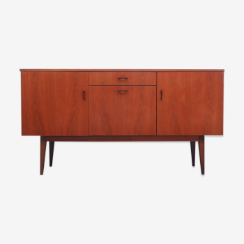 1960s sideboard in walnut with bar case
