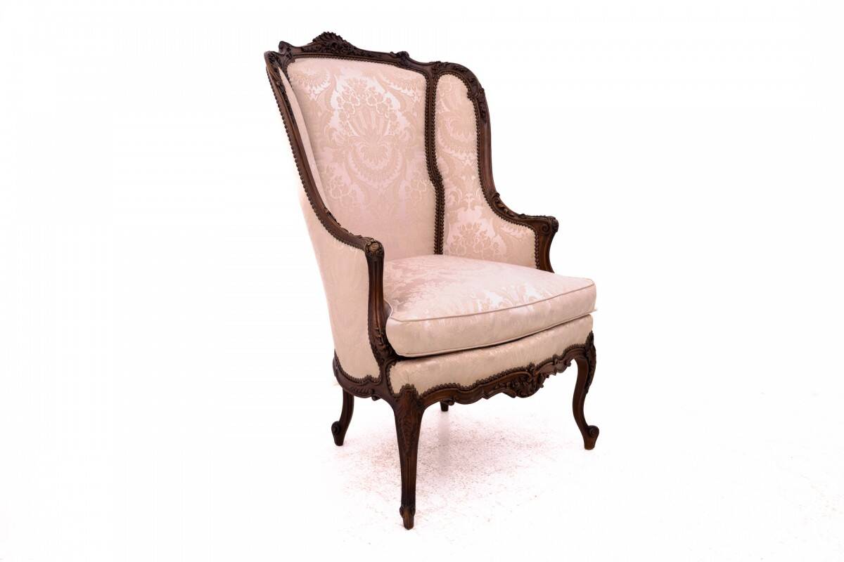 Bergère armchair, France, circa 1890.
