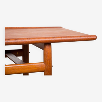 Danish Teak coffee table, two levels, by Grete Jalk for Glostrup Mobelfabrik 1960.