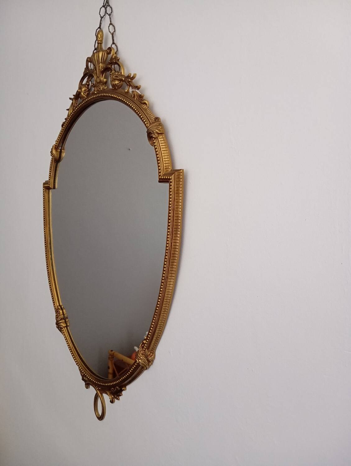 Classic bronze mirror